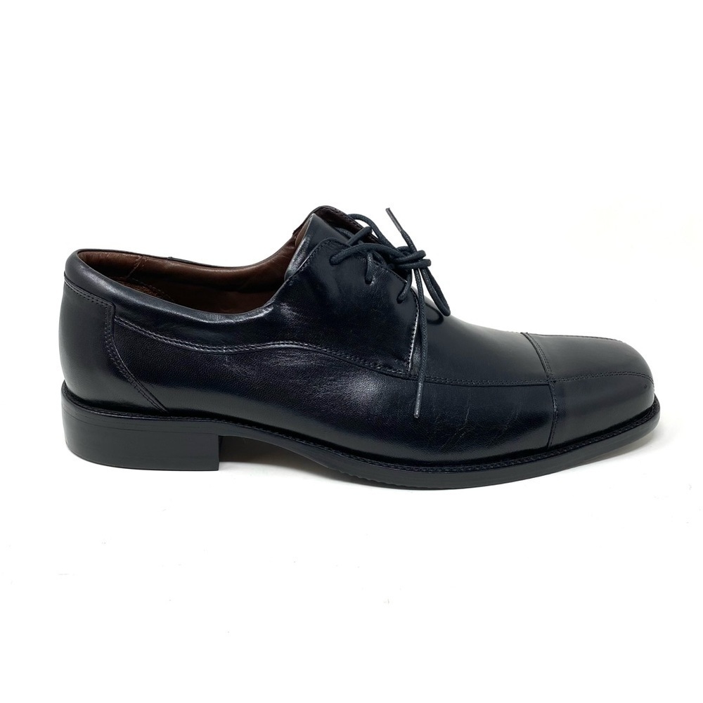 Johnston & Murphy Men's Dobson Cap Oxford 20-7511 Black